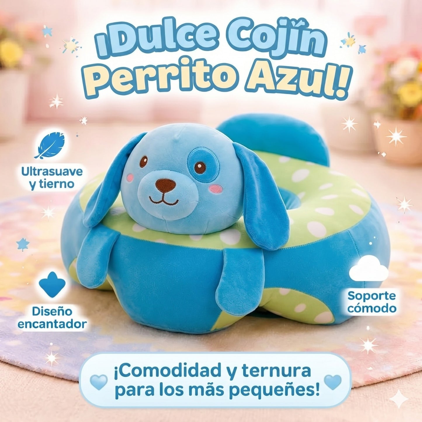 COJIN ESTABILIZADOR PARA BEBE PREMIUM✨