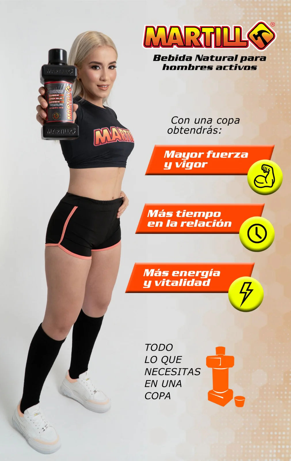 MASCULINOJARABE MARTILLO 550ML