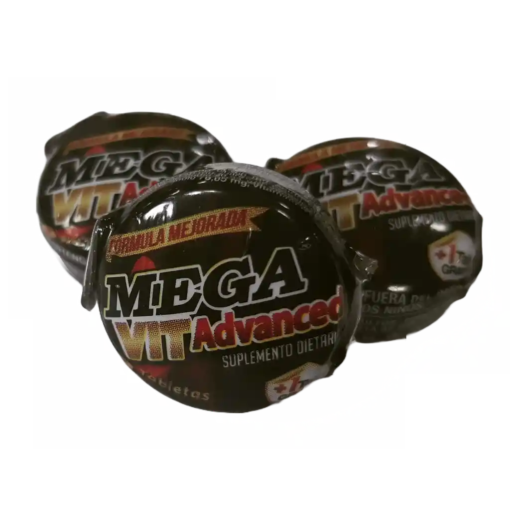 MASCULINO MEGA VIT X 3 UNIDADES