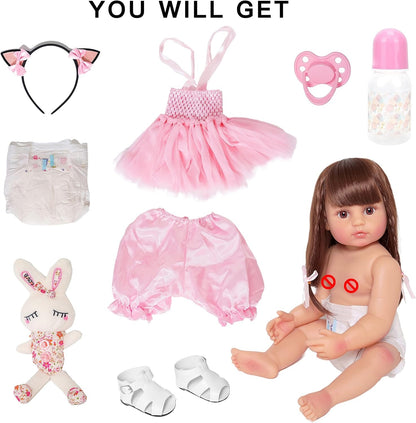 MUÑECA REBORN SILICONA🩷🌟