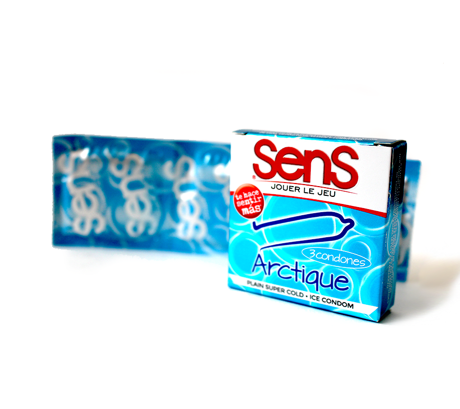 CONDONES SENS ARCTIQUE x 3