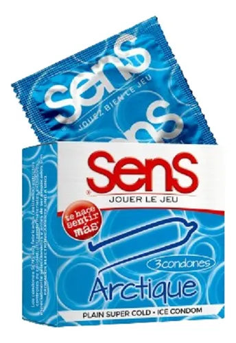 CONDONES SENS ARCTIQUE x 3