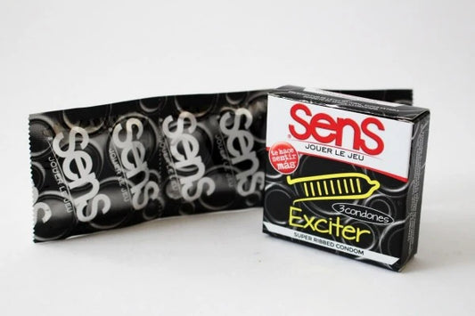 CONDONES SENS EXCITER x 3
