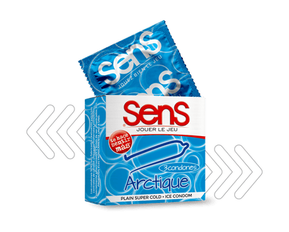CONDONES SENS ARCTIQUE x 3