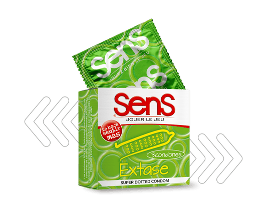 CONDONES SENS EXTASE x 3