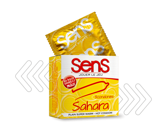 CONDONES SENS SAHARA x 3
